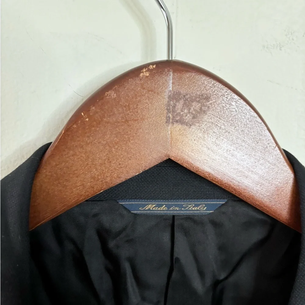 TRUSSINI Linea Nuova Suit jacket SZ 42R black Fully Lined men’s black